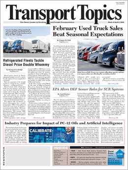 Transport Topics April 6 Issue Cover